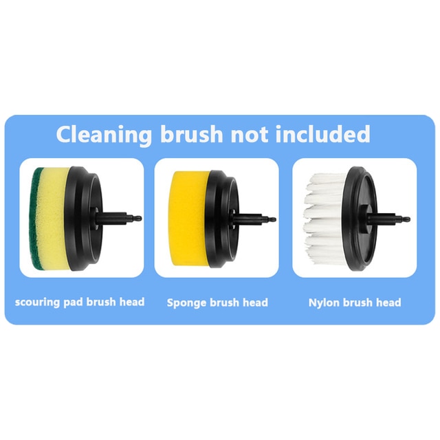 Electric Cleaning Brush 3 Brush Heads Cleaner Multifunctional - Lume Home
