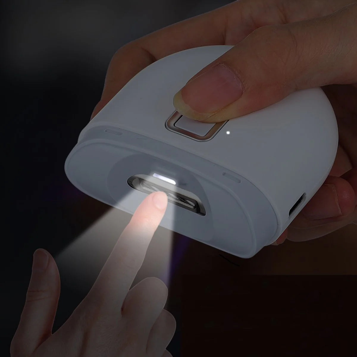 Electric Nail Clipper With Light Nail Polishing Machine - Lume Home