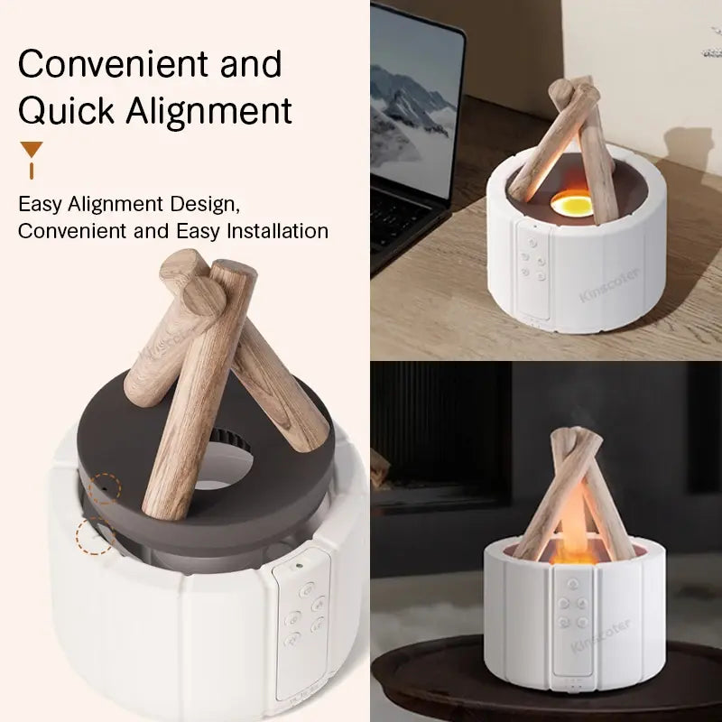 Simulated Flame Aroma Diffuser - Lume Home
