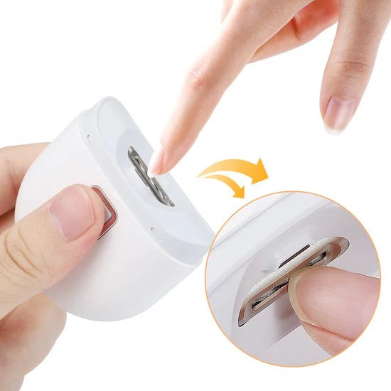 Electric Nail Clipper With Light Nail Polishing Machine - Lume Home